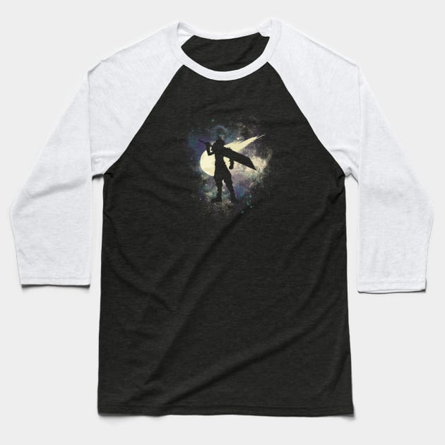 Cloud Space Baseball T-Shirt by Edwoody